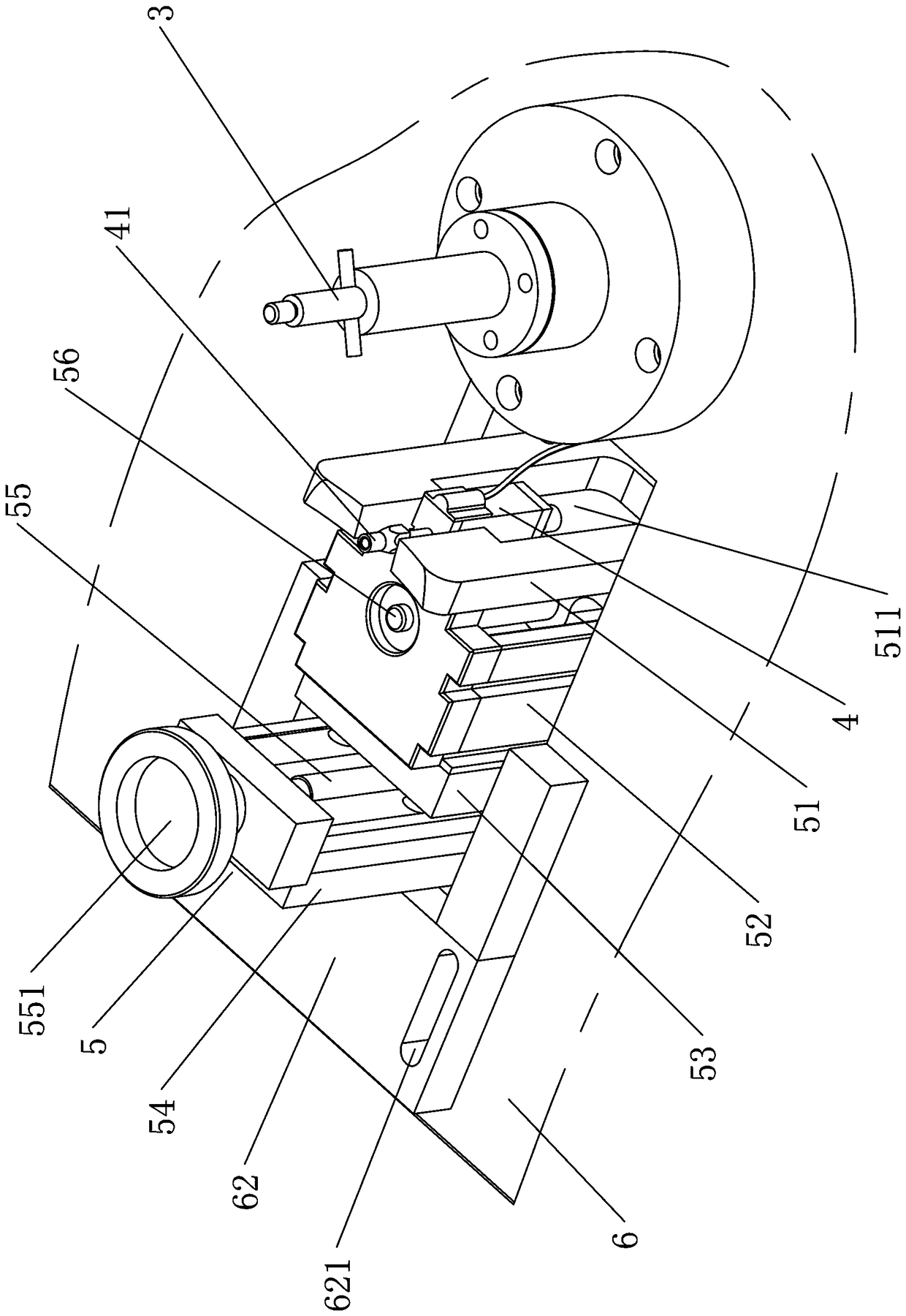 Centrifugal impeller static balance automatic debugging machine