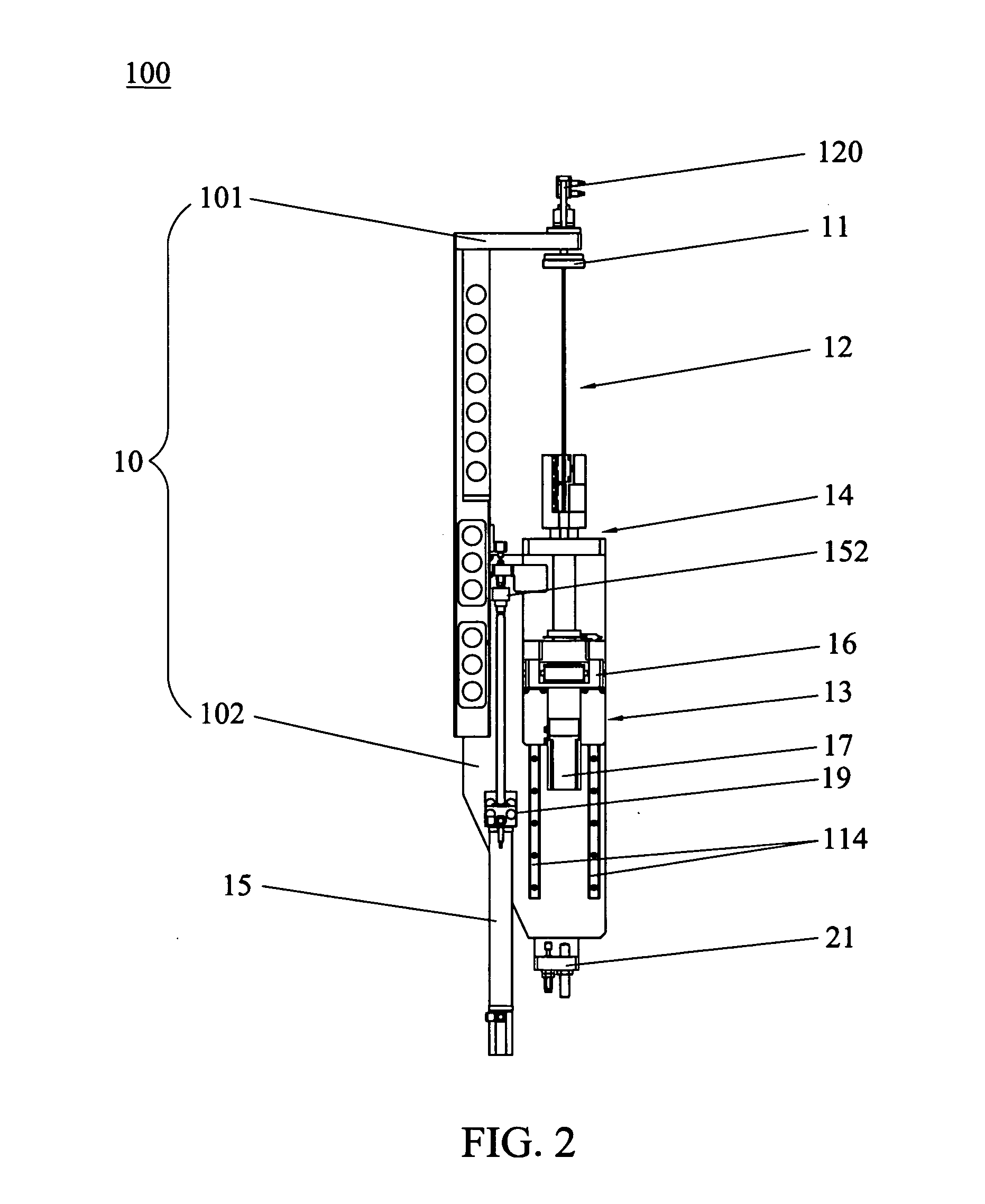 Automatic winding device for cell core