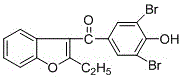 A kind of benzbromarone crystal form b and preparation method thereof