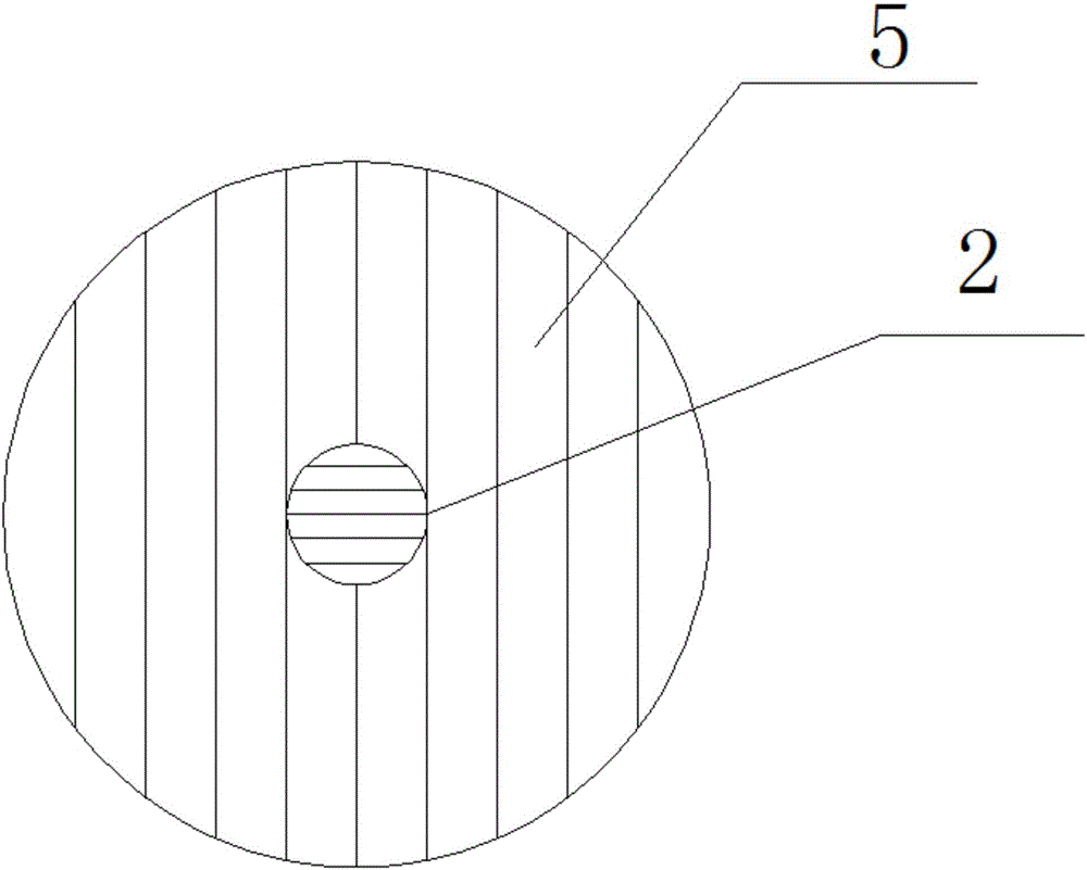 Submarine floor drain with automatic cleaning function