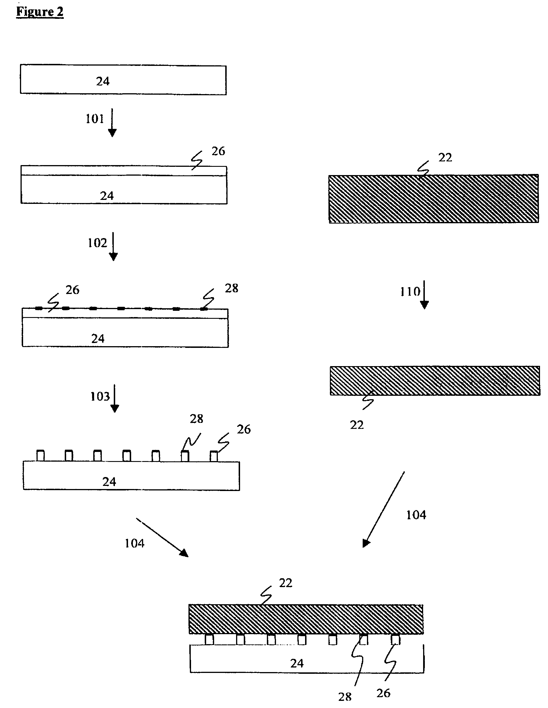 Thermal tunneling gap diode with integrated spacers and vacuum seal