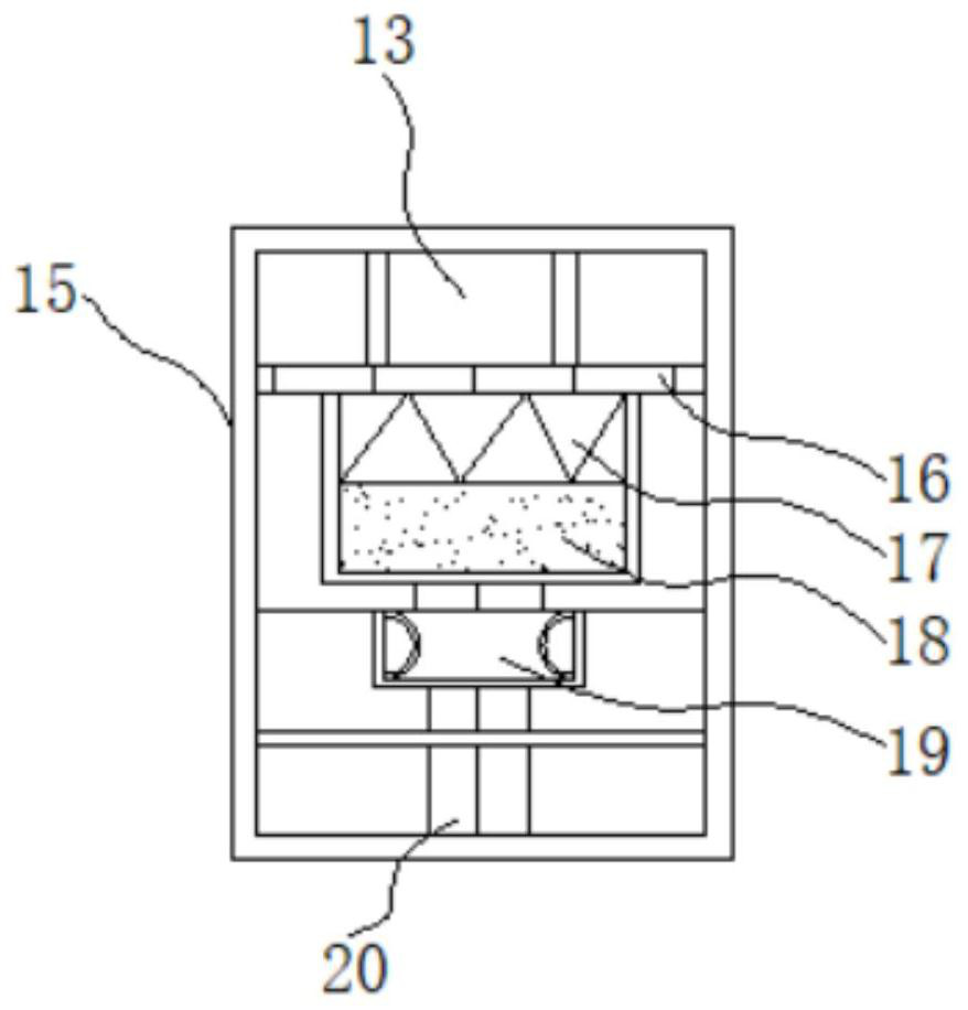 A heating furnace with smoke purification function for oil refining