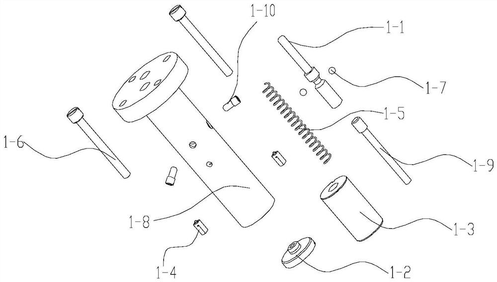 Functional component and test device for performance test of automobile anti-collision material