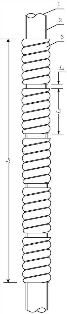 Environmental barrier coating for boiler overtemperature control and preparation method thereof