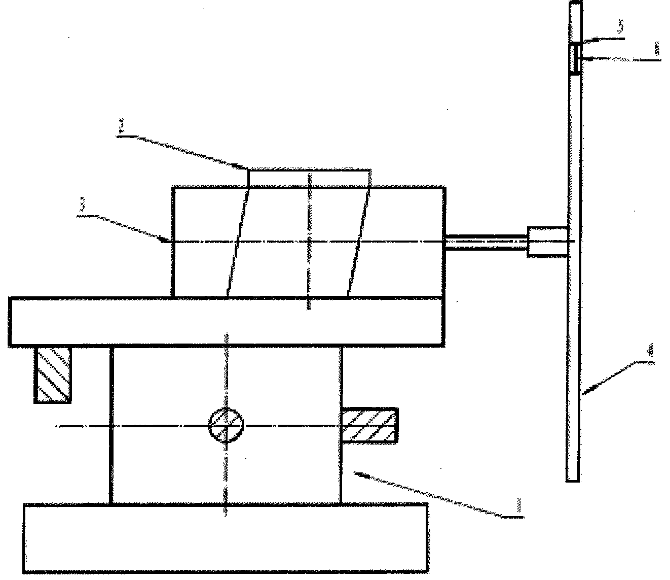 Method for calibrating forescattering cloud droplet particle detector and device thereof