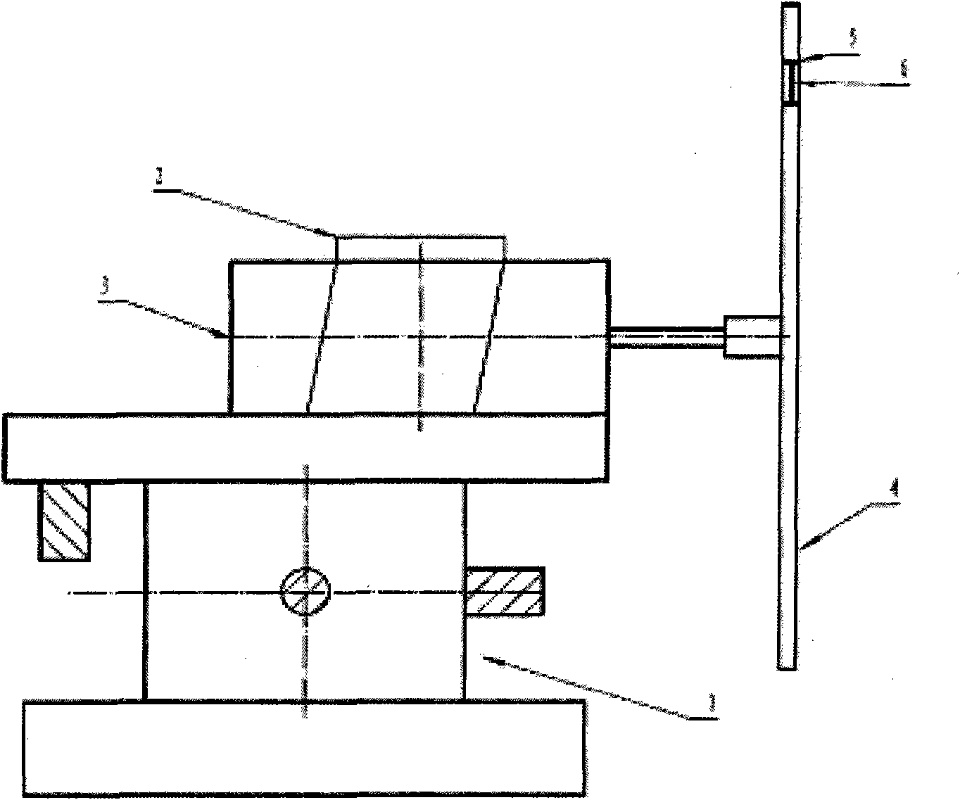 Method for calibrating forescattering cloud droplet particle detector and device thereof