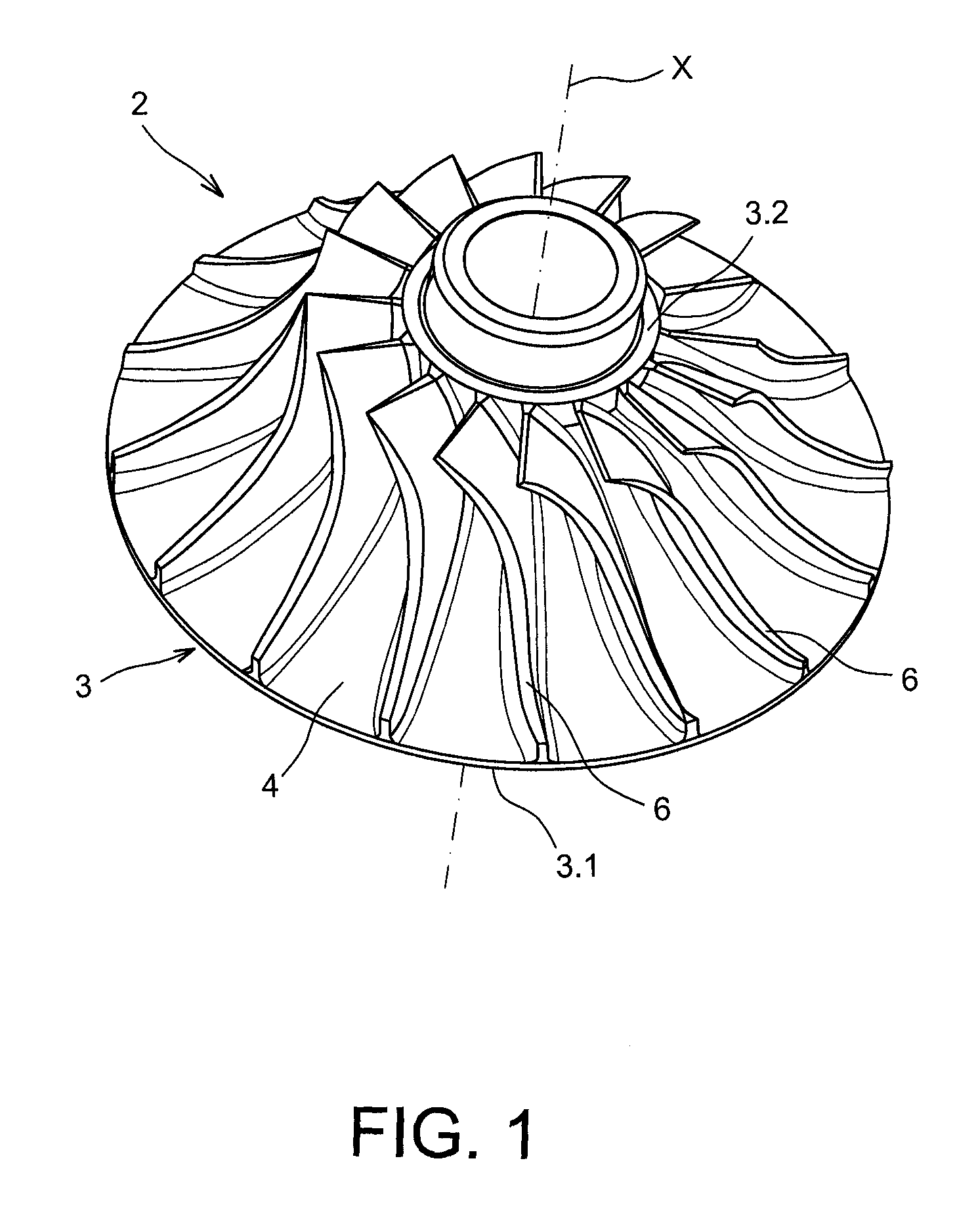 Method of polishing bladed disks for a turbomachine and polishing device