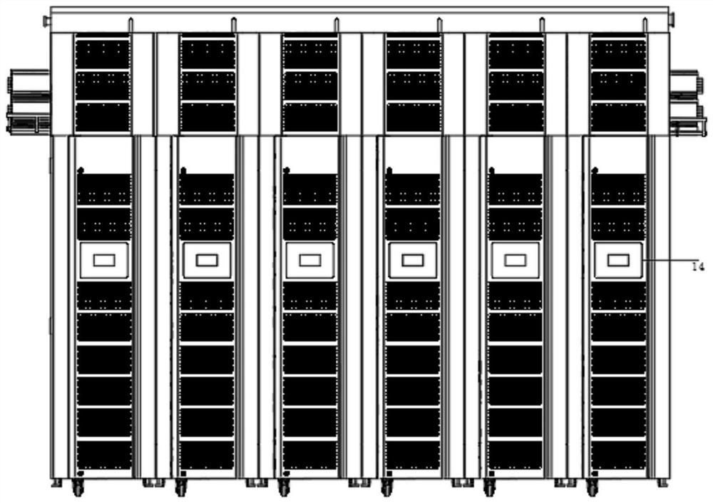 Full-prefabricated modular edge data center system