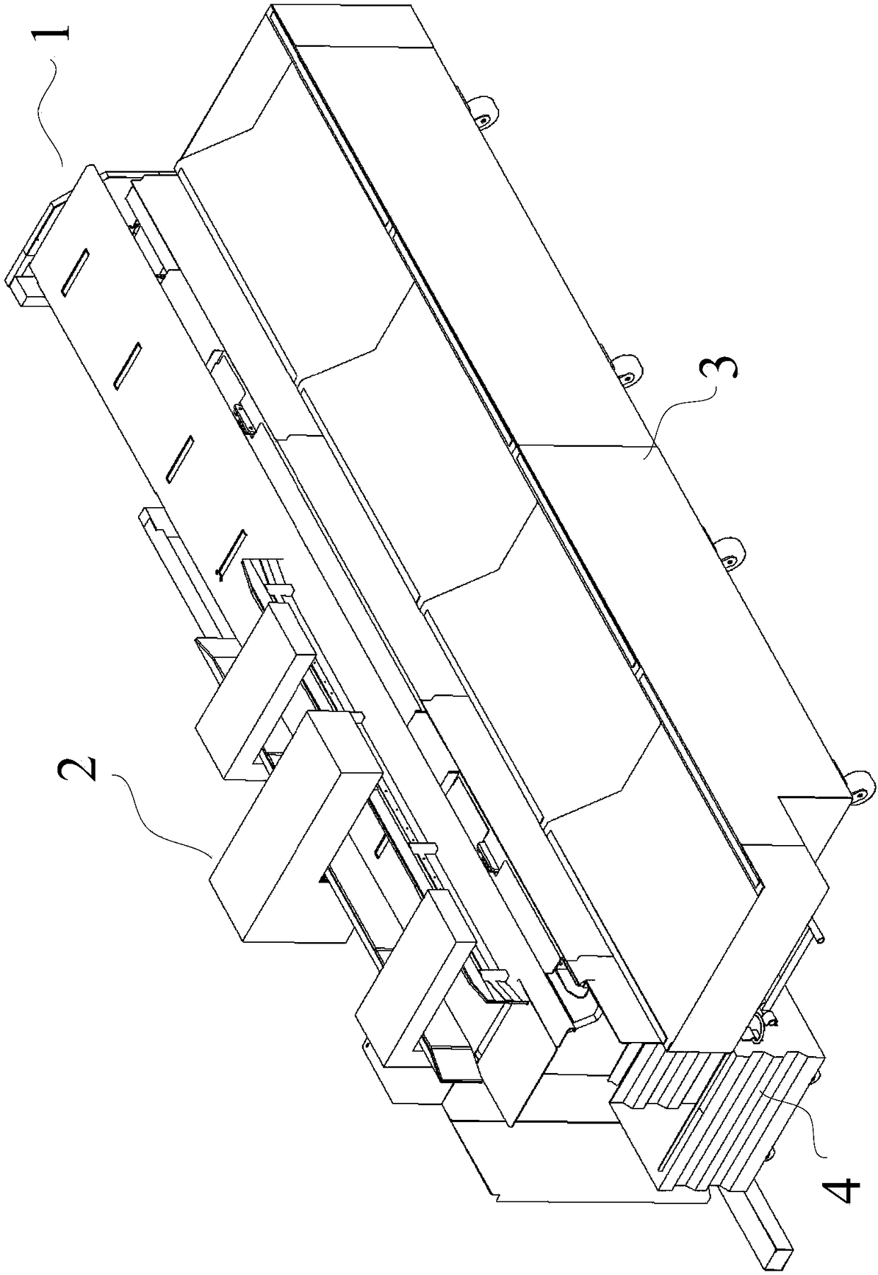 Unloading device