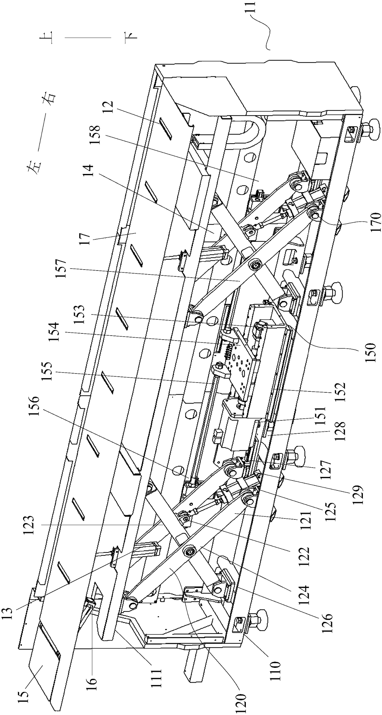 Unloading device