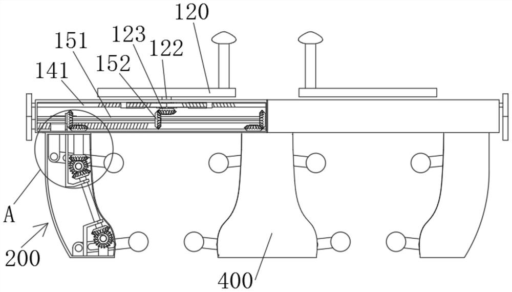 Clinical exercise device for cardiovascular medicine department