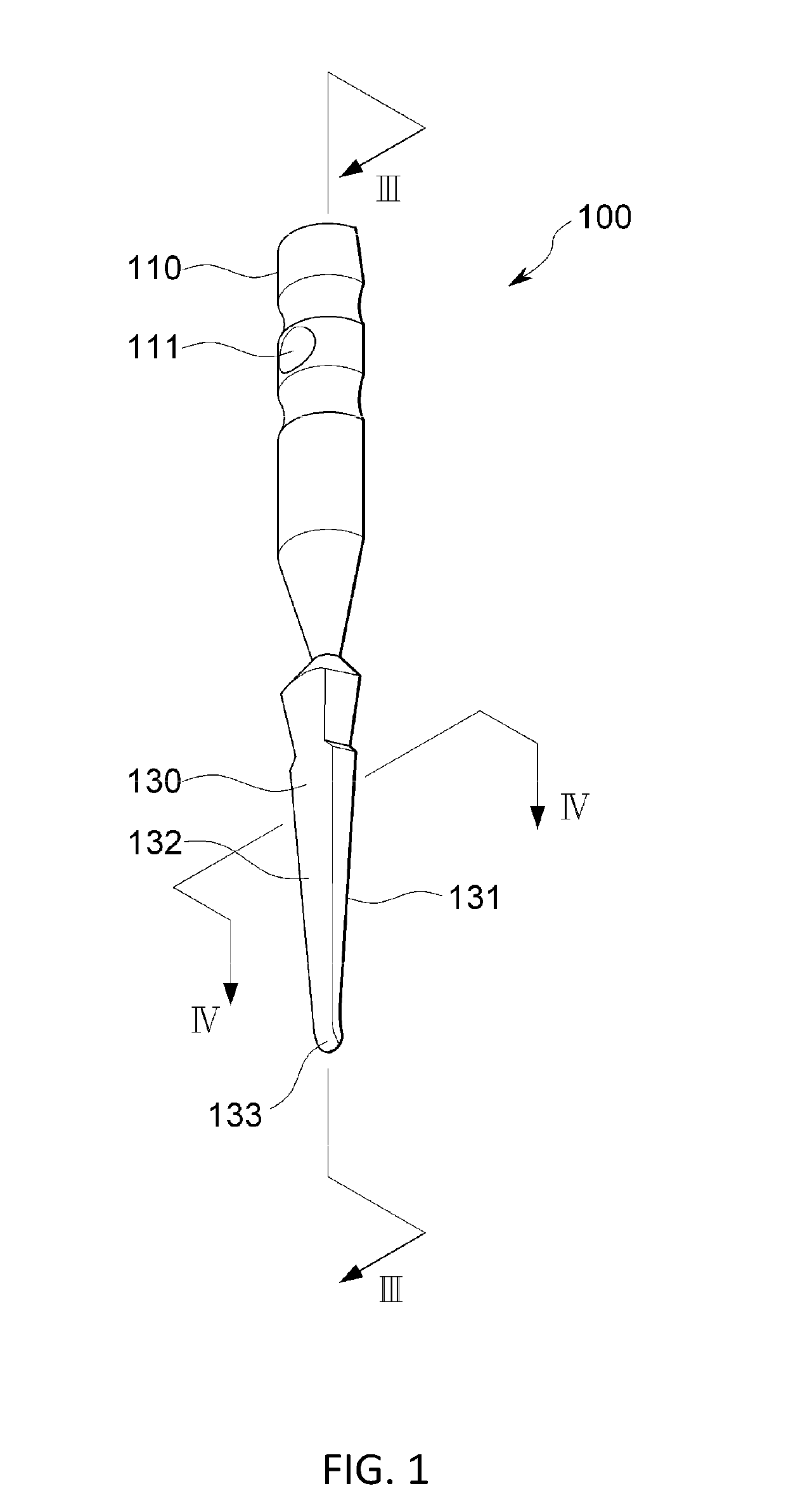 Non-incisional dental implant surgical method using guide pin