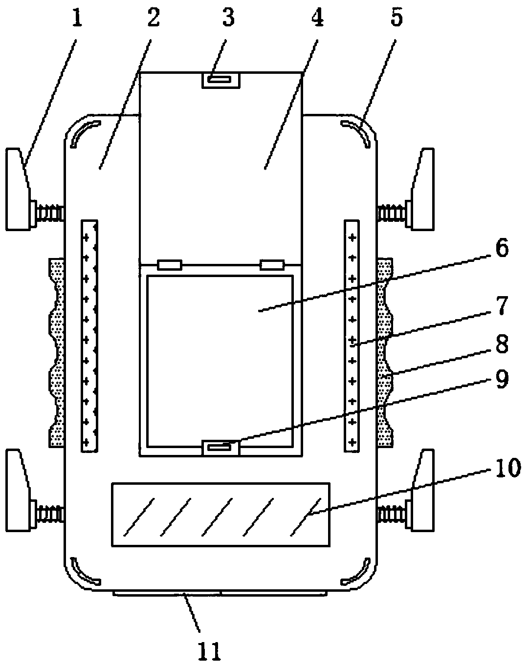 Charging device being convenient to use