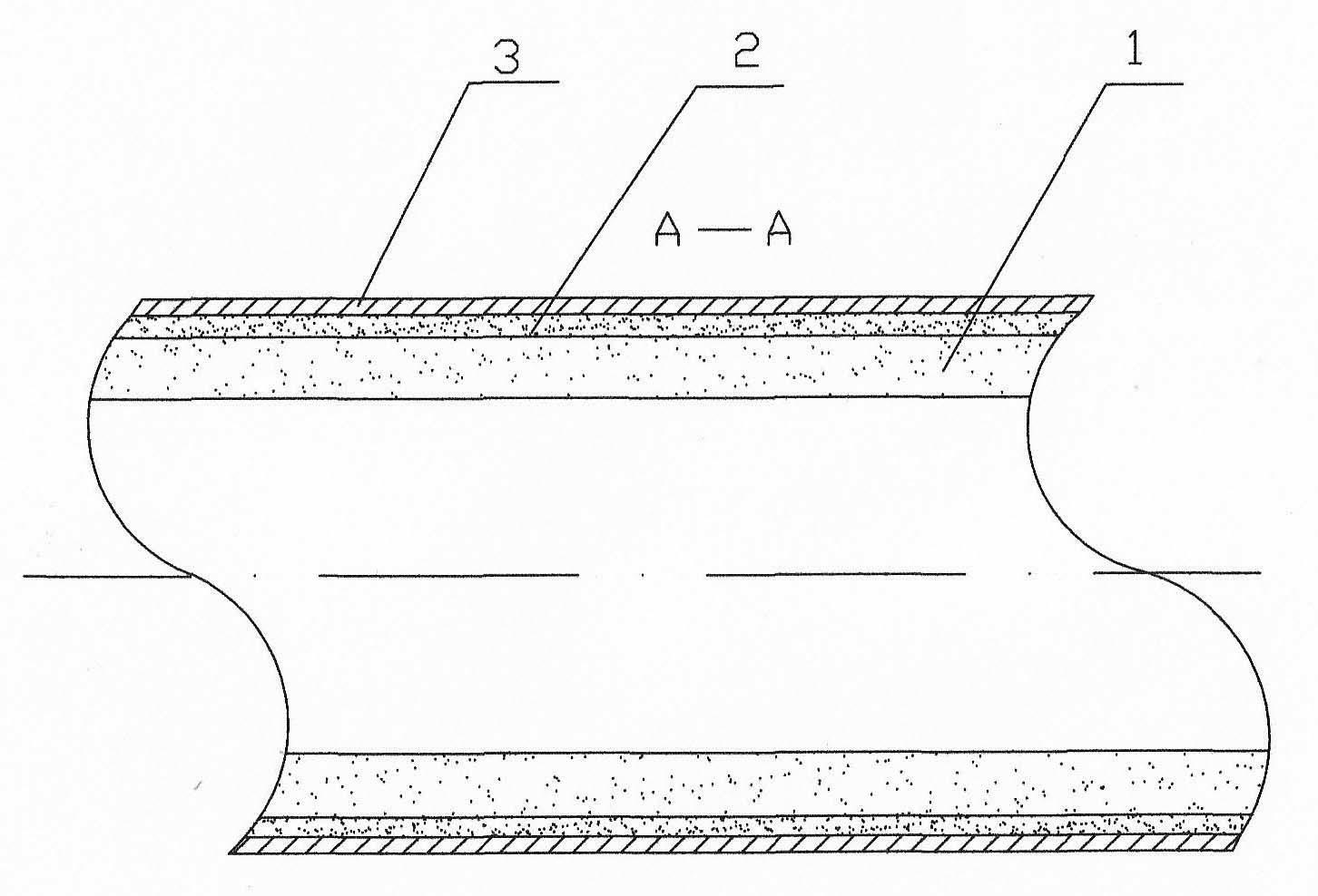 Radiation-proof, high-temperature-resistant and heat-insulating composite sleeve and preparation method thereof