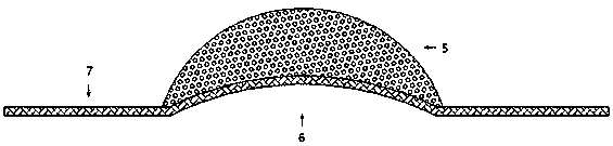 Three-dimensional foaming printing process