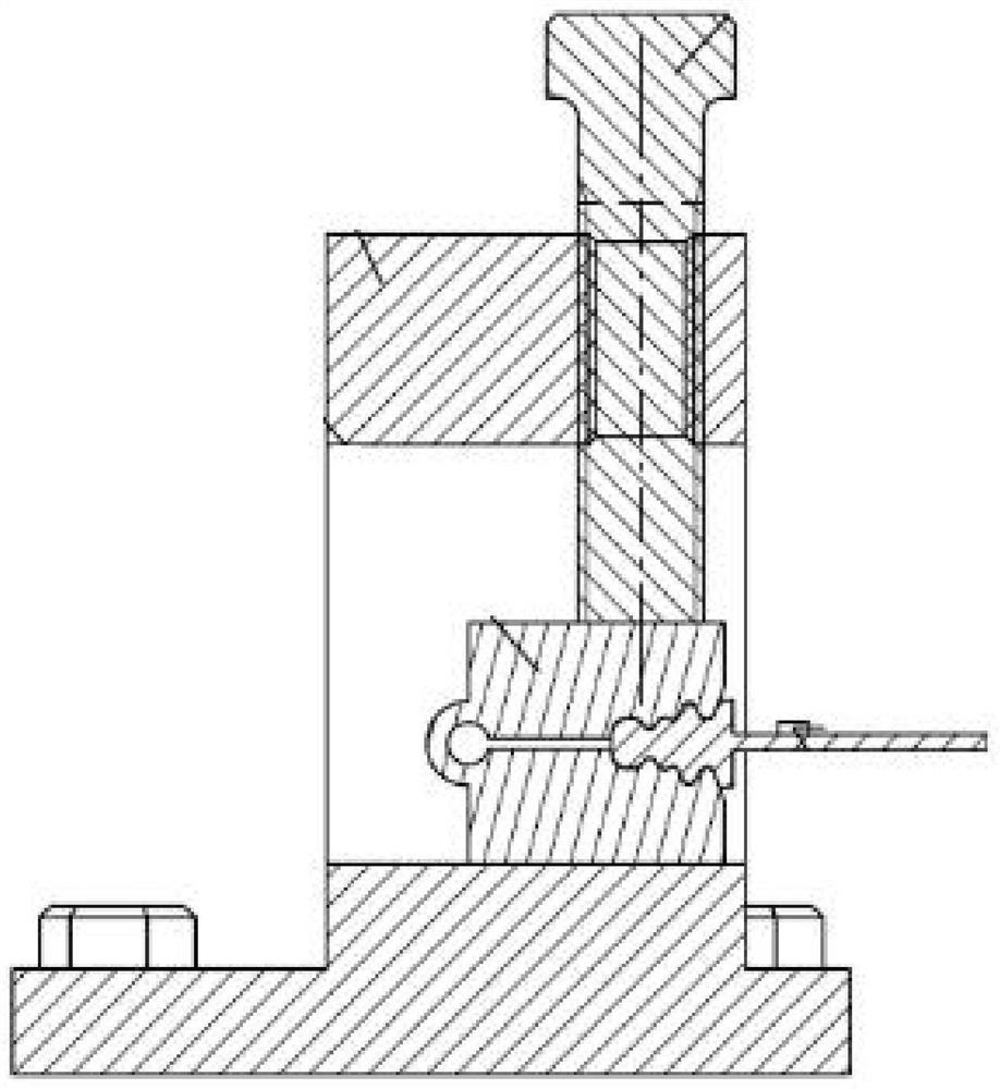 Turbine blade fatigue test clamp and device