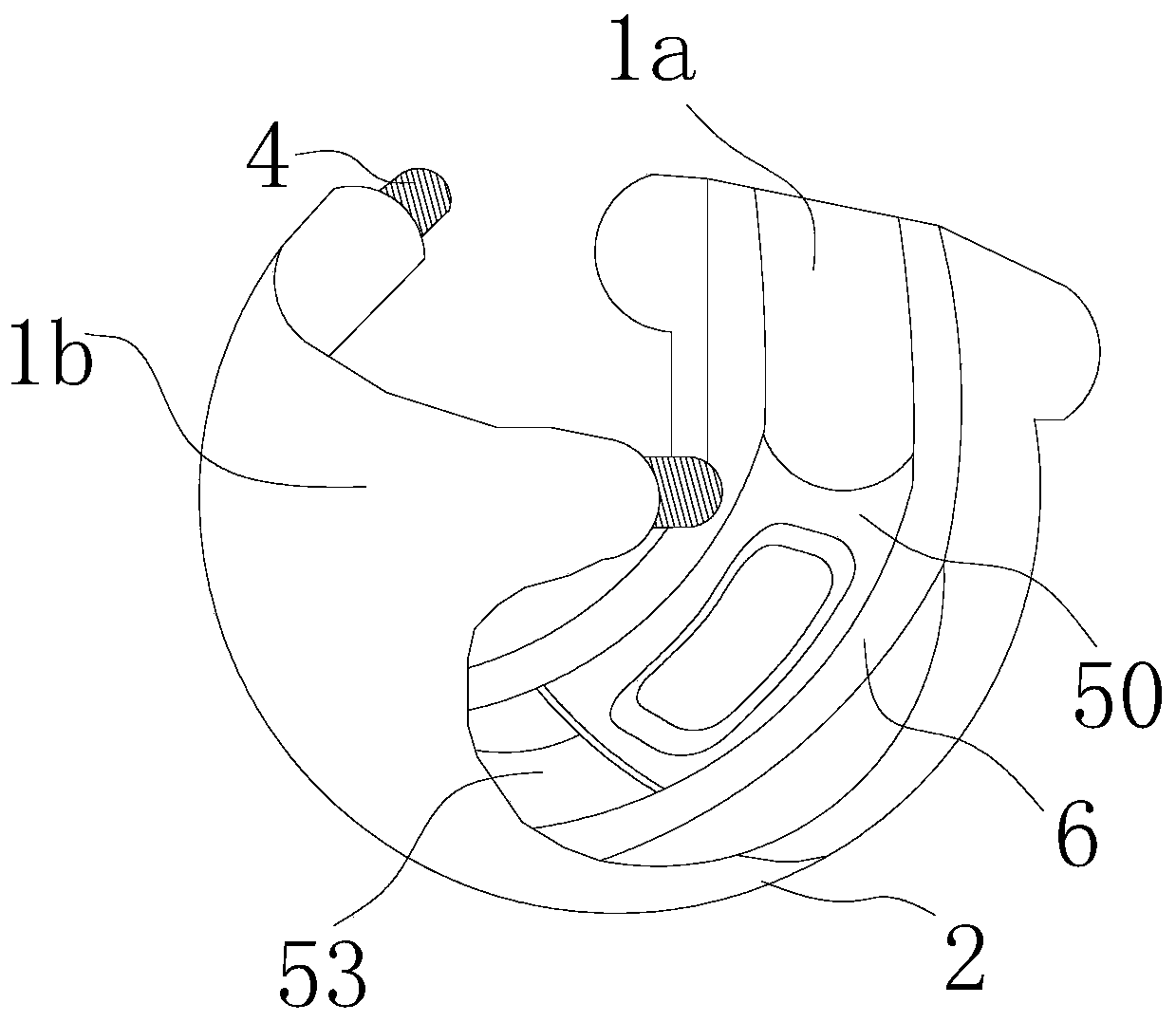 Paper diaper convenient in isolating excrement