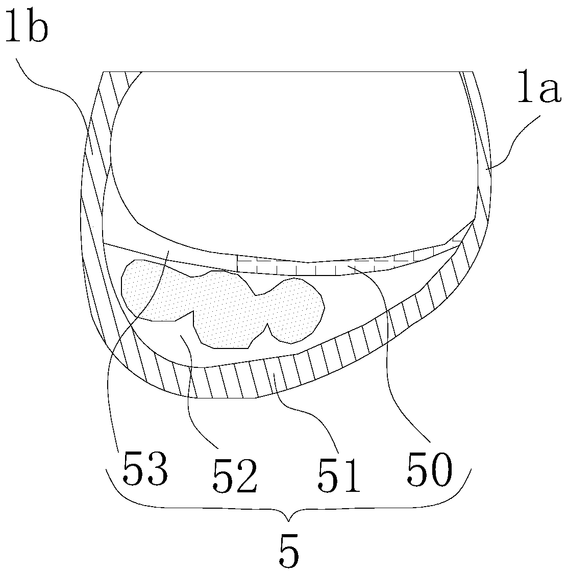 Paper diaper convenient in isolating excrement