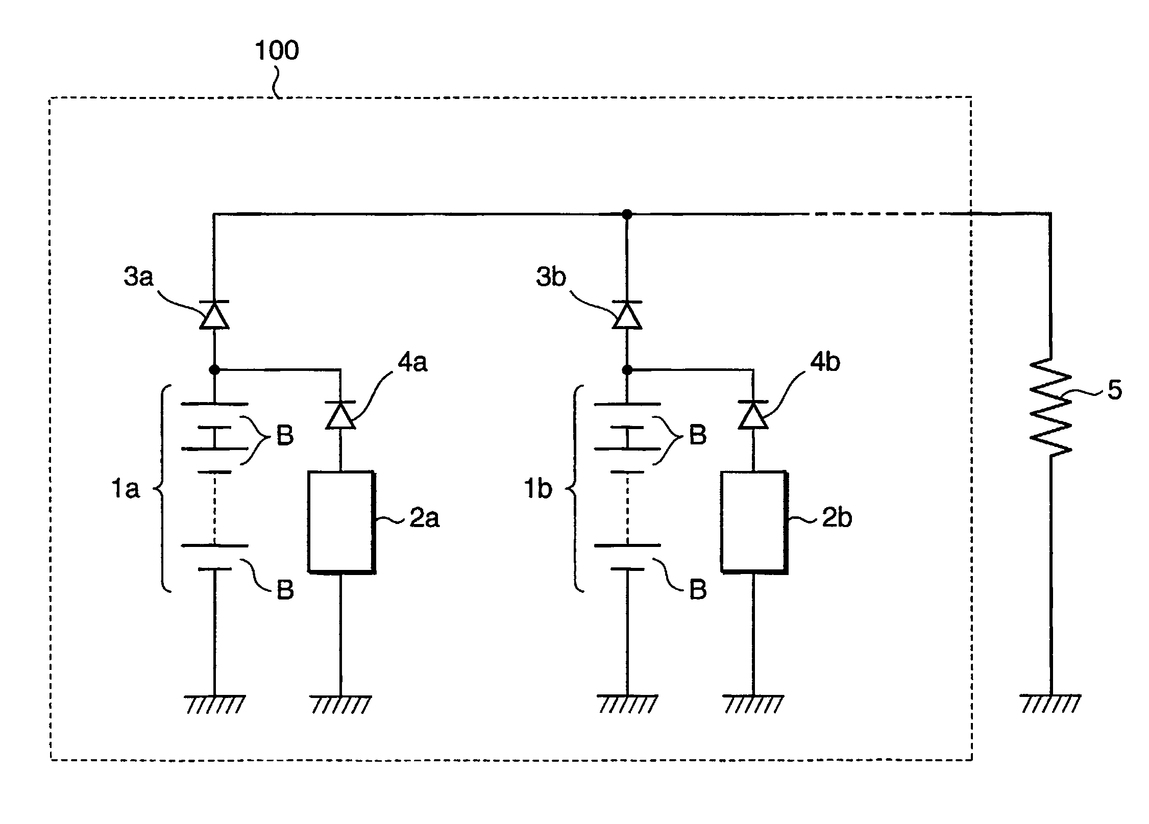 Assembled battery charging method and battery charging system