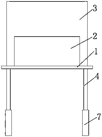 Spraying vehicle with liftable chassis