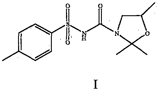 Weeding composition for monocotyledon crops and application thereof