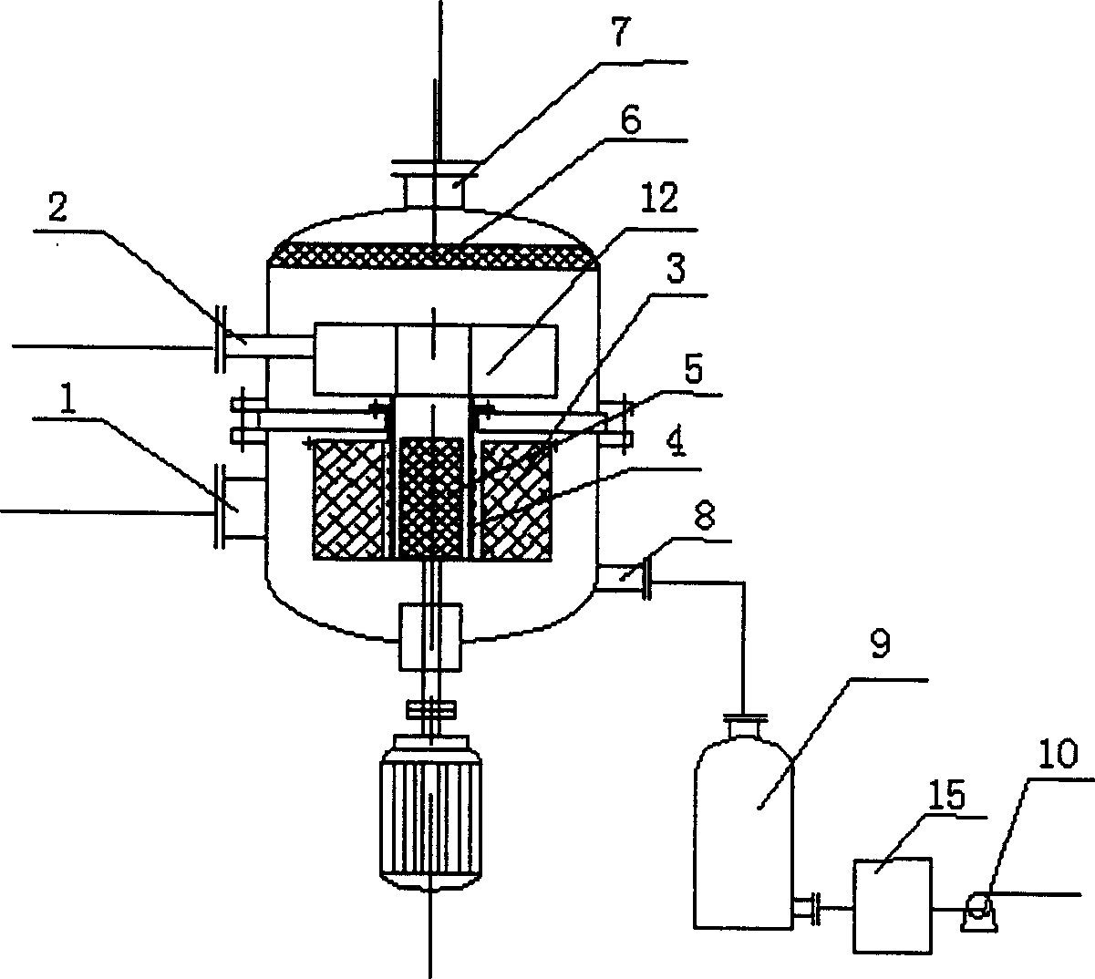 Method of eliminating impurity from gas phase