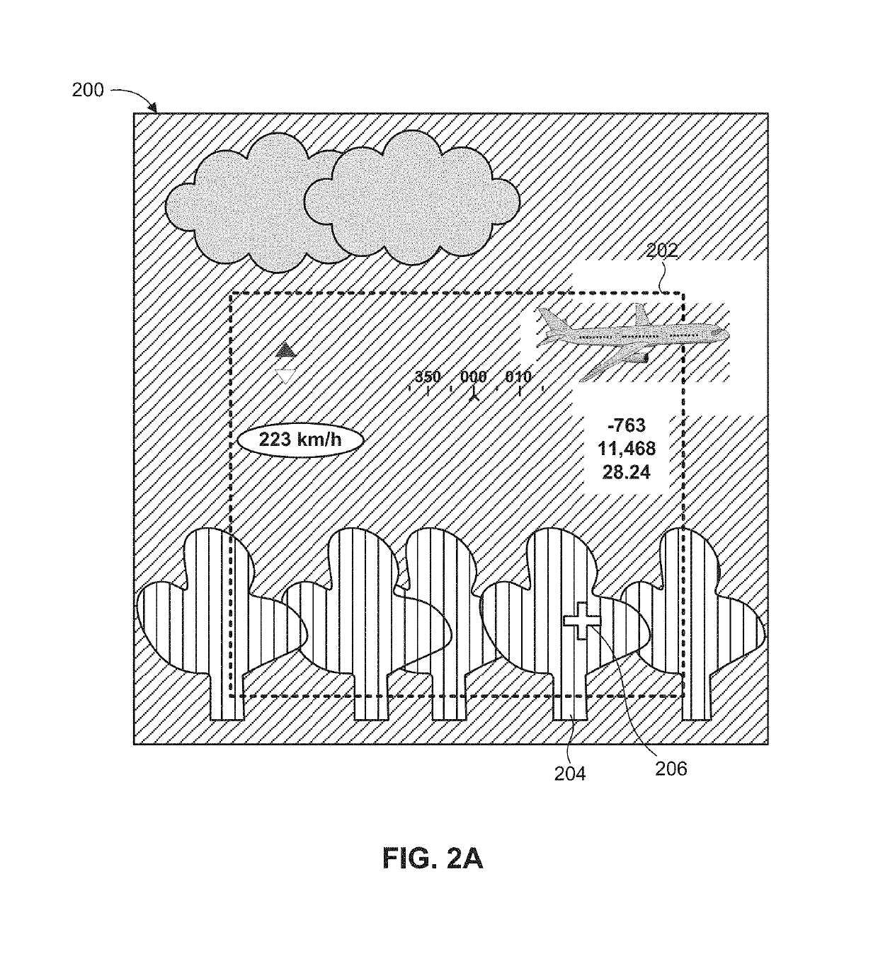 Visual perception enhancement of displayed color symbology