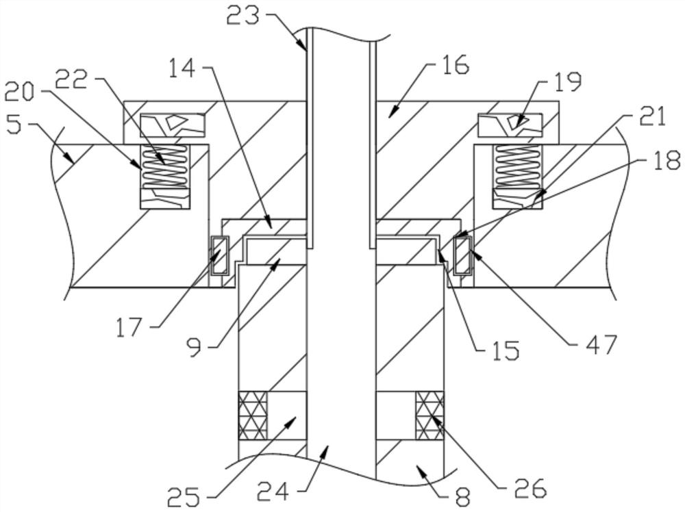 Cleaning device for hardware tool machining