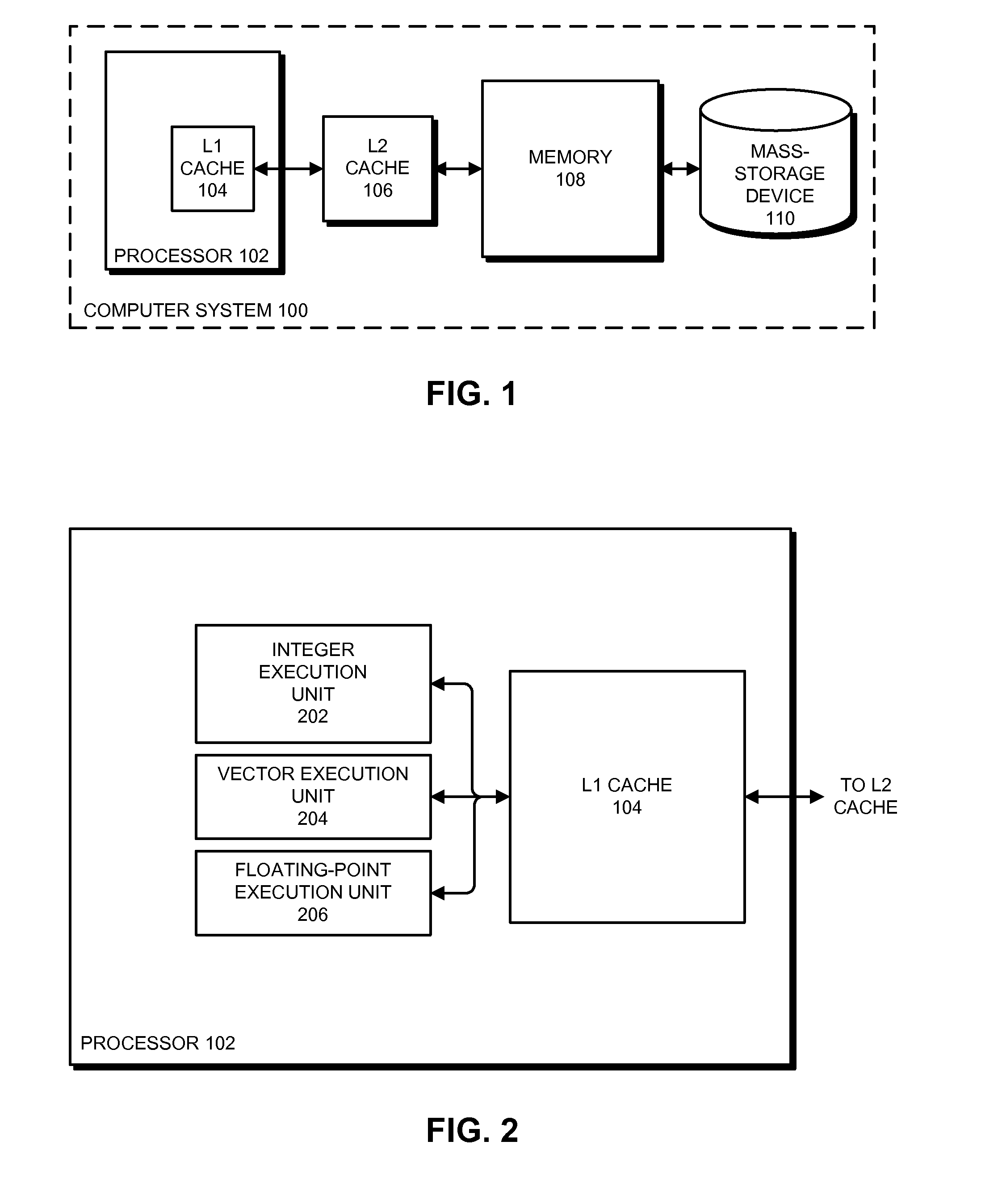 Actual instruction and actual-fault instructions for processing vectors