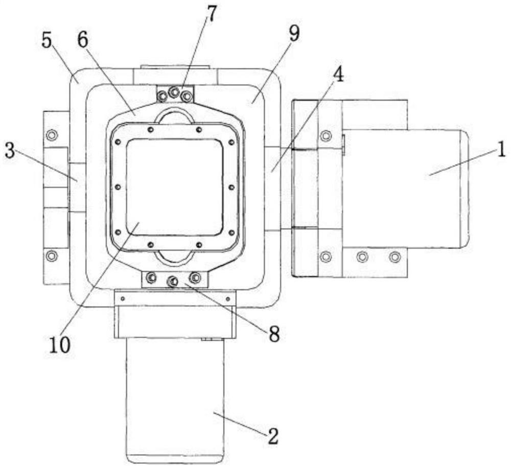 Five-axis false tooth carving machine