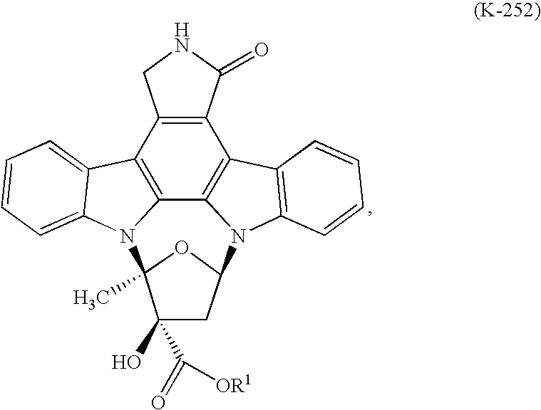 Process to make lestaurtinib