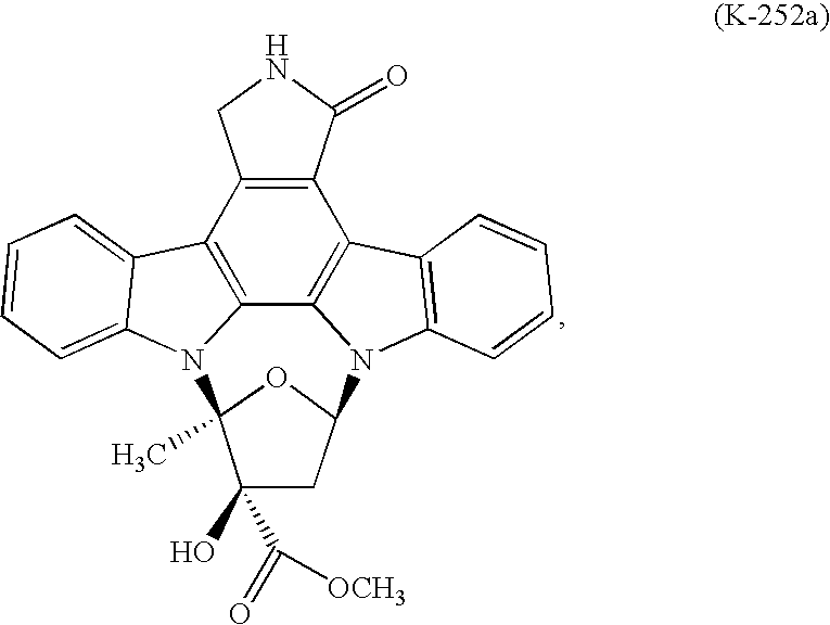 Process to make lestaurtinib