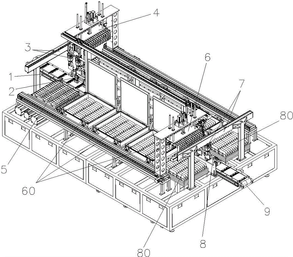 Polymer lithium battery vacuum baking tunnel furnace and production technology