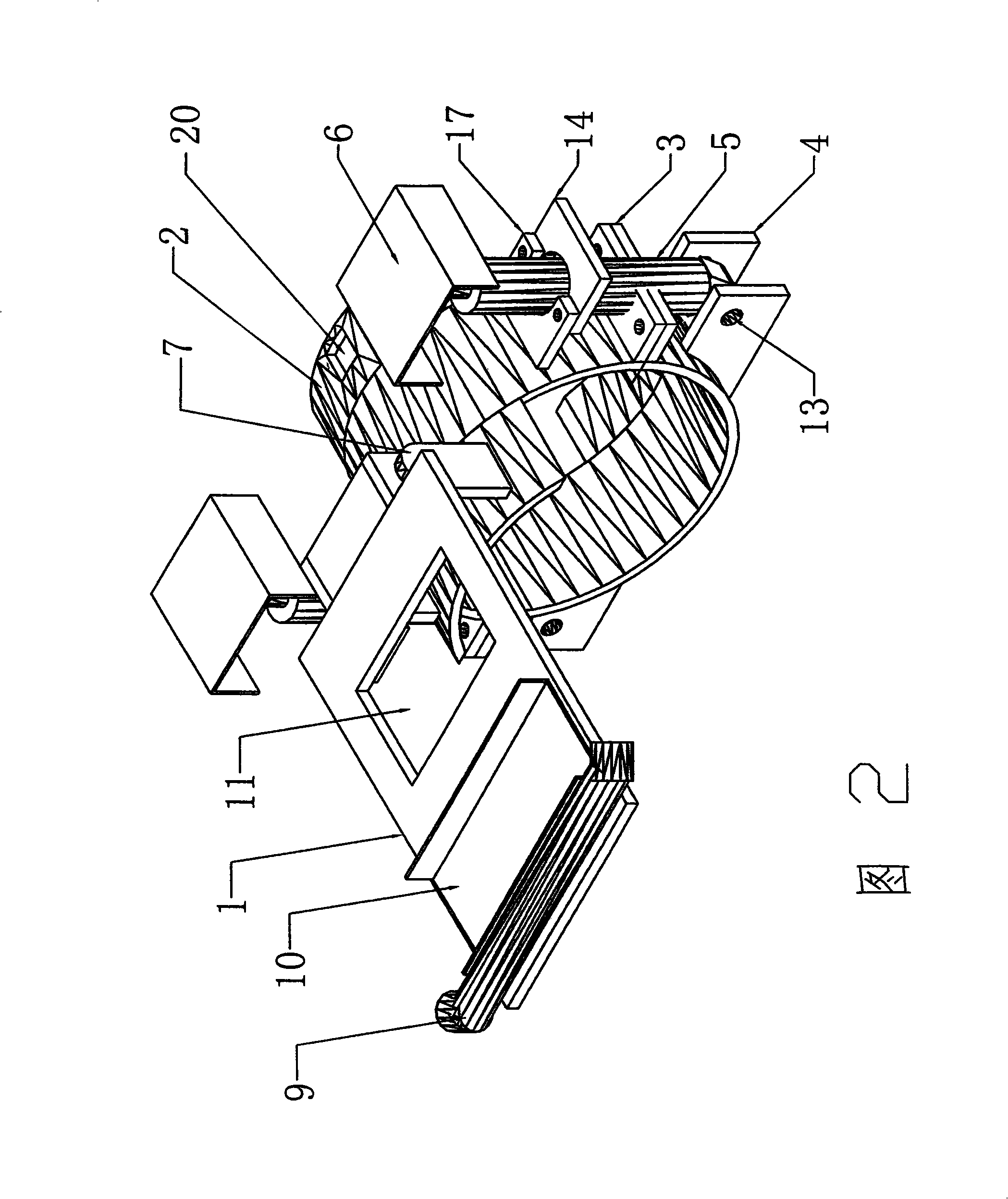 Digging laneway temporary support device