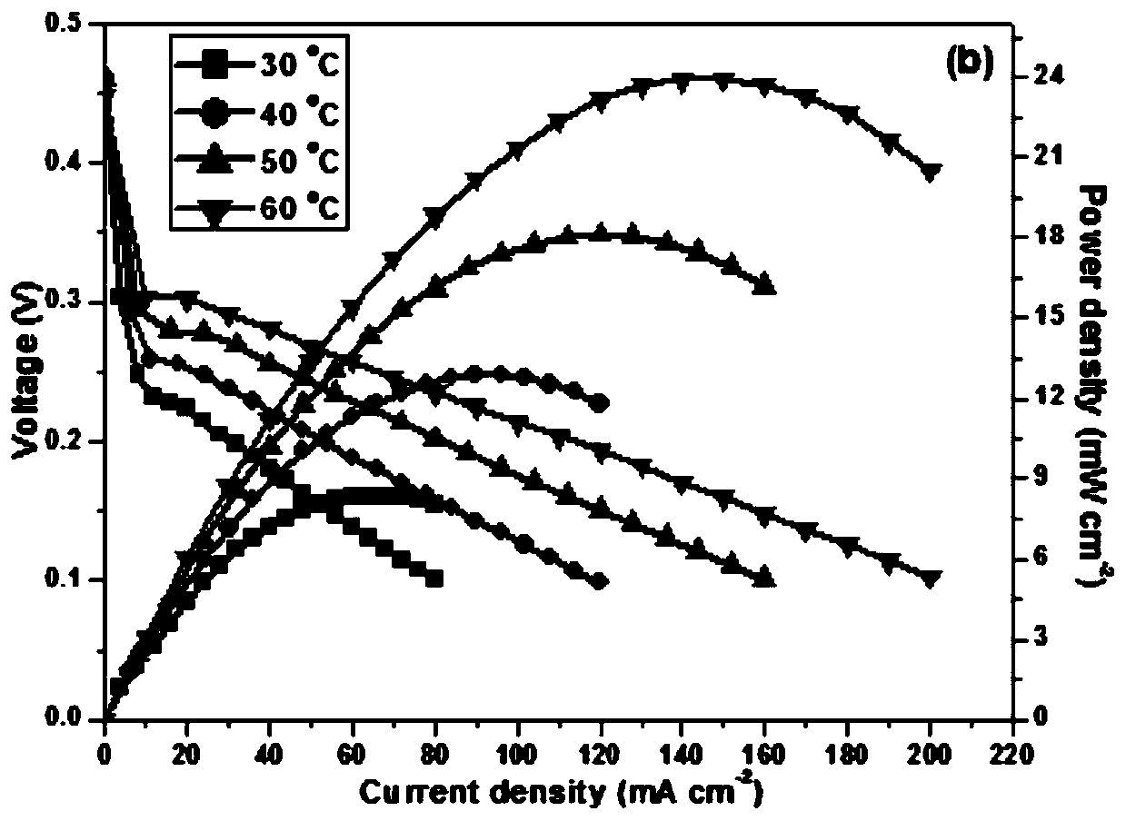 A kind of proton exchange membrane with high resistance alcohol performance and preparation method thereof