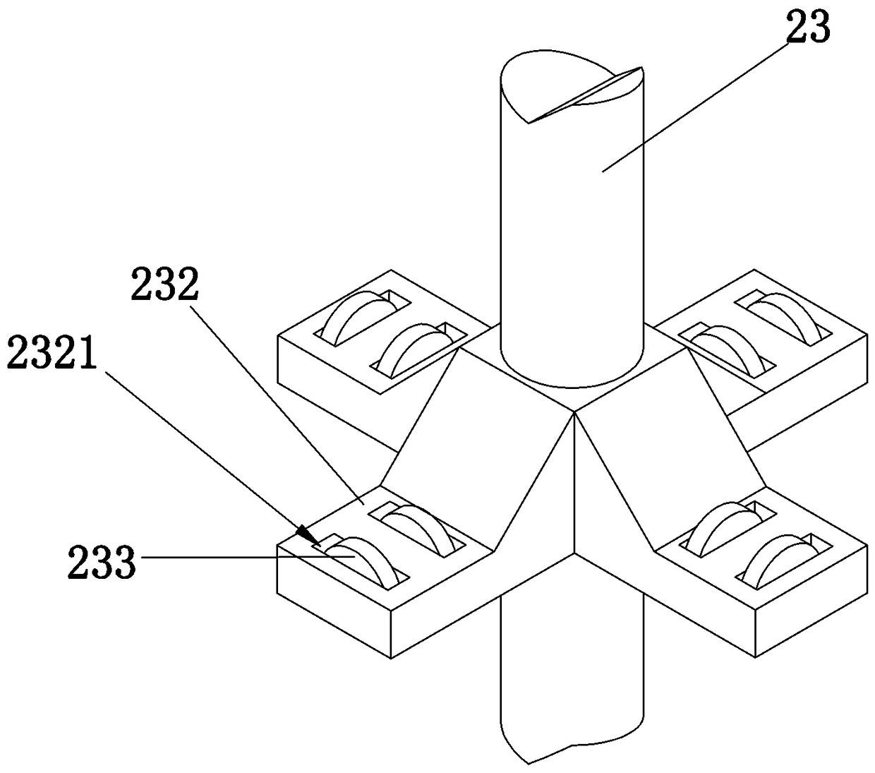 Screw-type vertical elevator and working method thereof