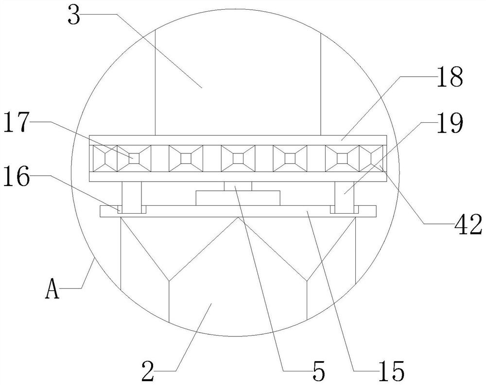 High-efficiency digital printing ink raw material grinding device