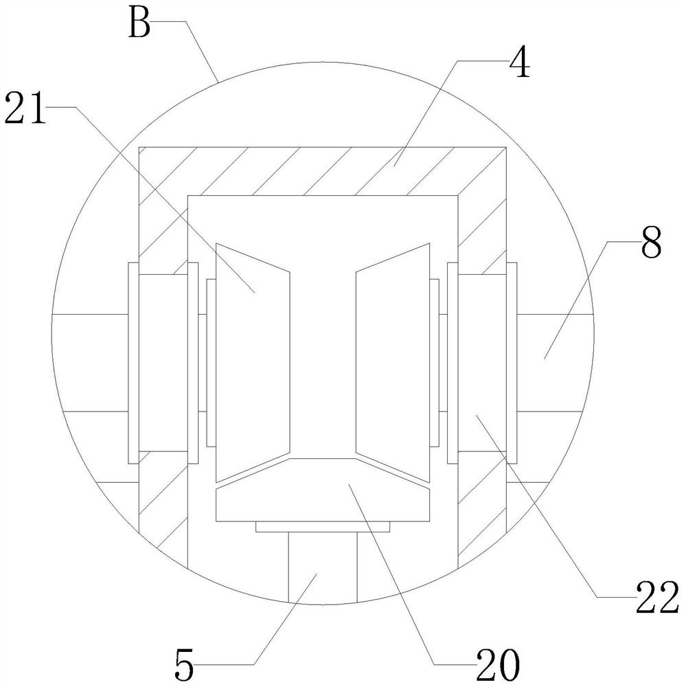 High-efficiency digital printing ink raw material grinding device