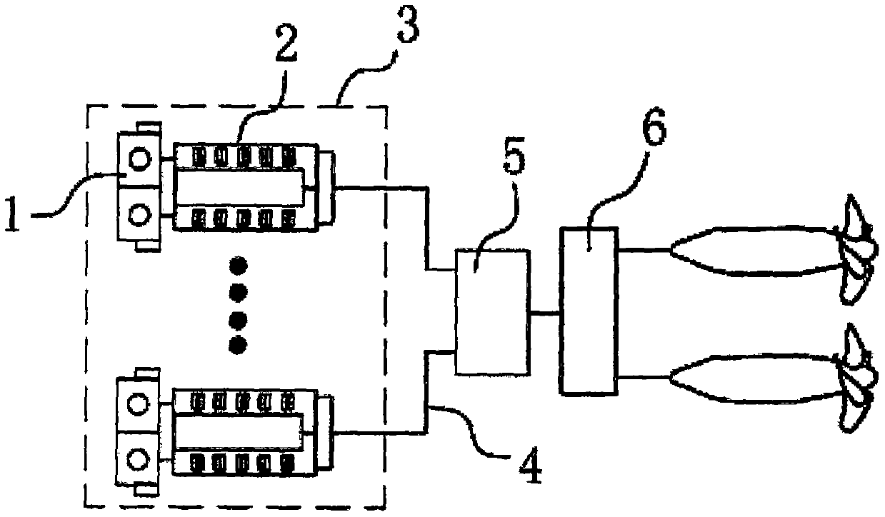 Scientific research ship with podded electricity propulsion system