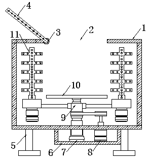 Full demagnetization equipment for electronic information equipment