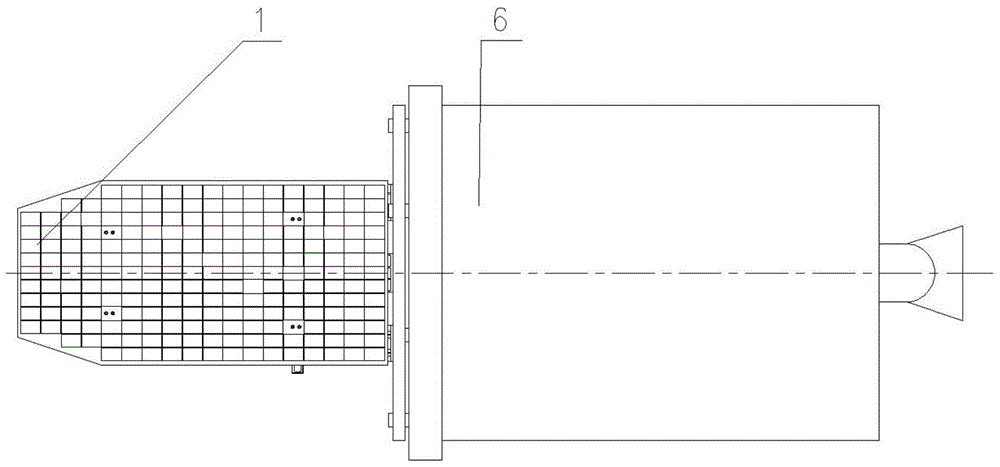 Integrated thermal control device for small satellite and space optical camera