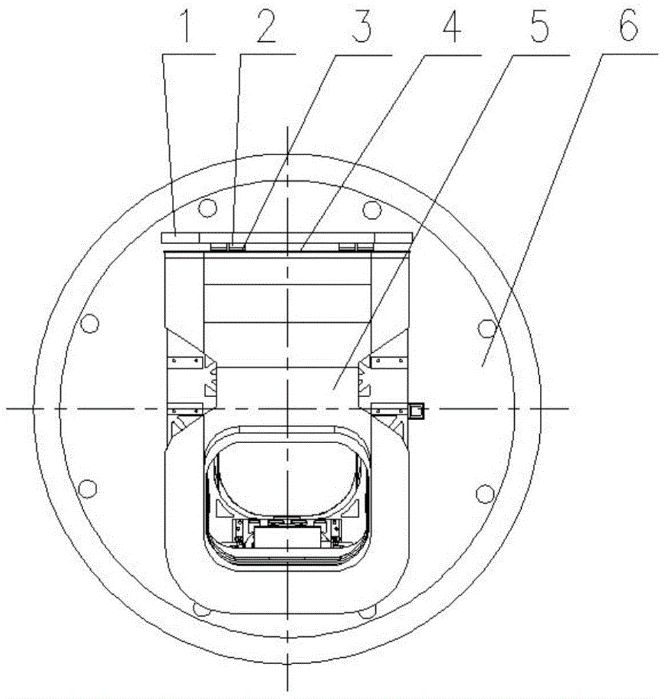 Integrated thermal control device for small satellite and space optical camera