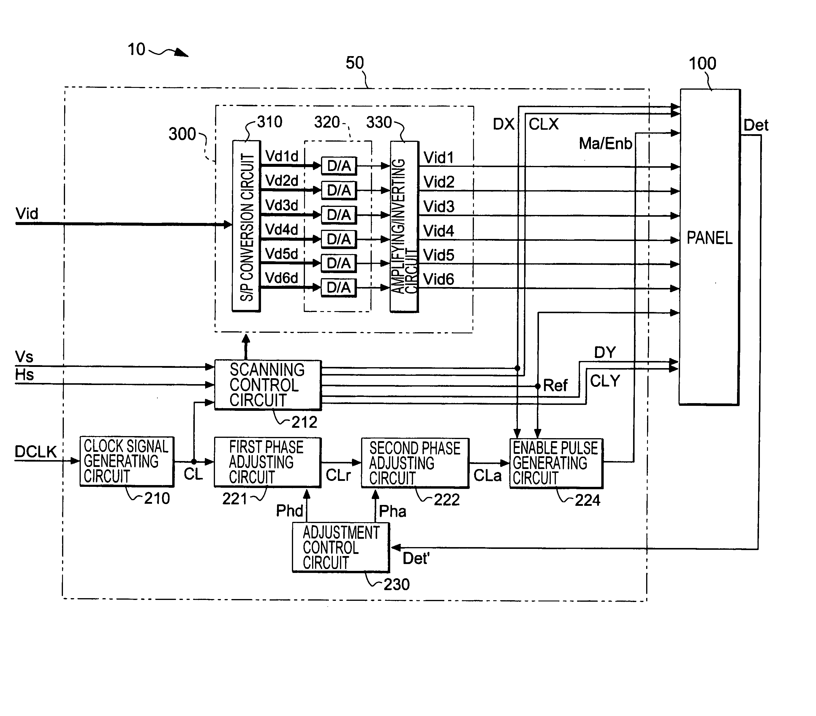 Electro-optical device, driving circuit of the same, driving method of the same, and electronic apparatus