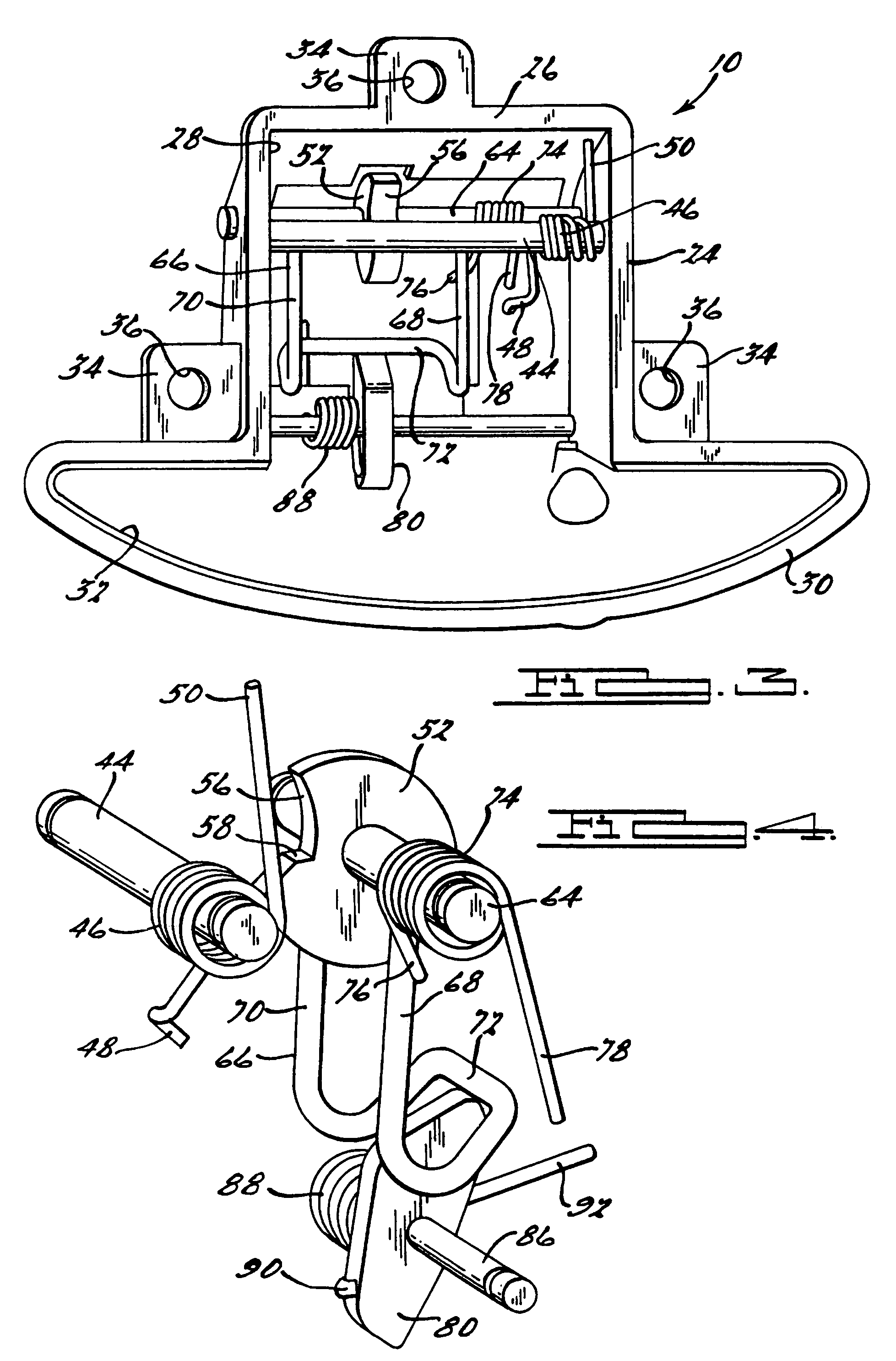 Exterior door handle assembly