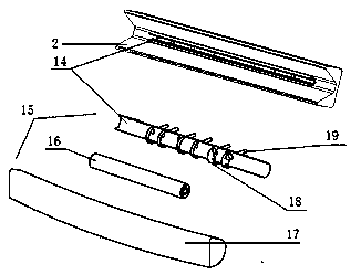 Device with dual airbags and dual bumpers for protecting pedestrains in front of car