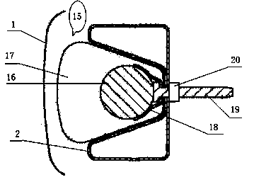 Device with dual airbags and dual bumpers for protecting pedestrains in front of car