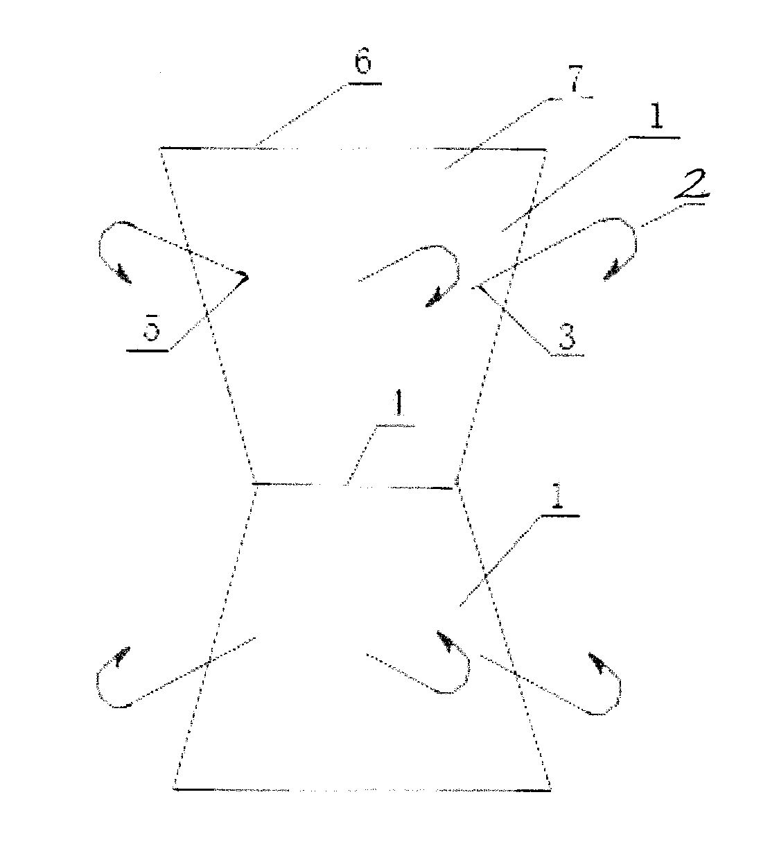 Tower-shaped combined hook