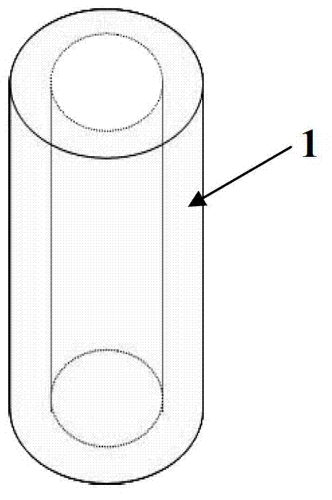 Titanium alloy artificial bone/intramedullary nail compression fixation system and preparation method thereof