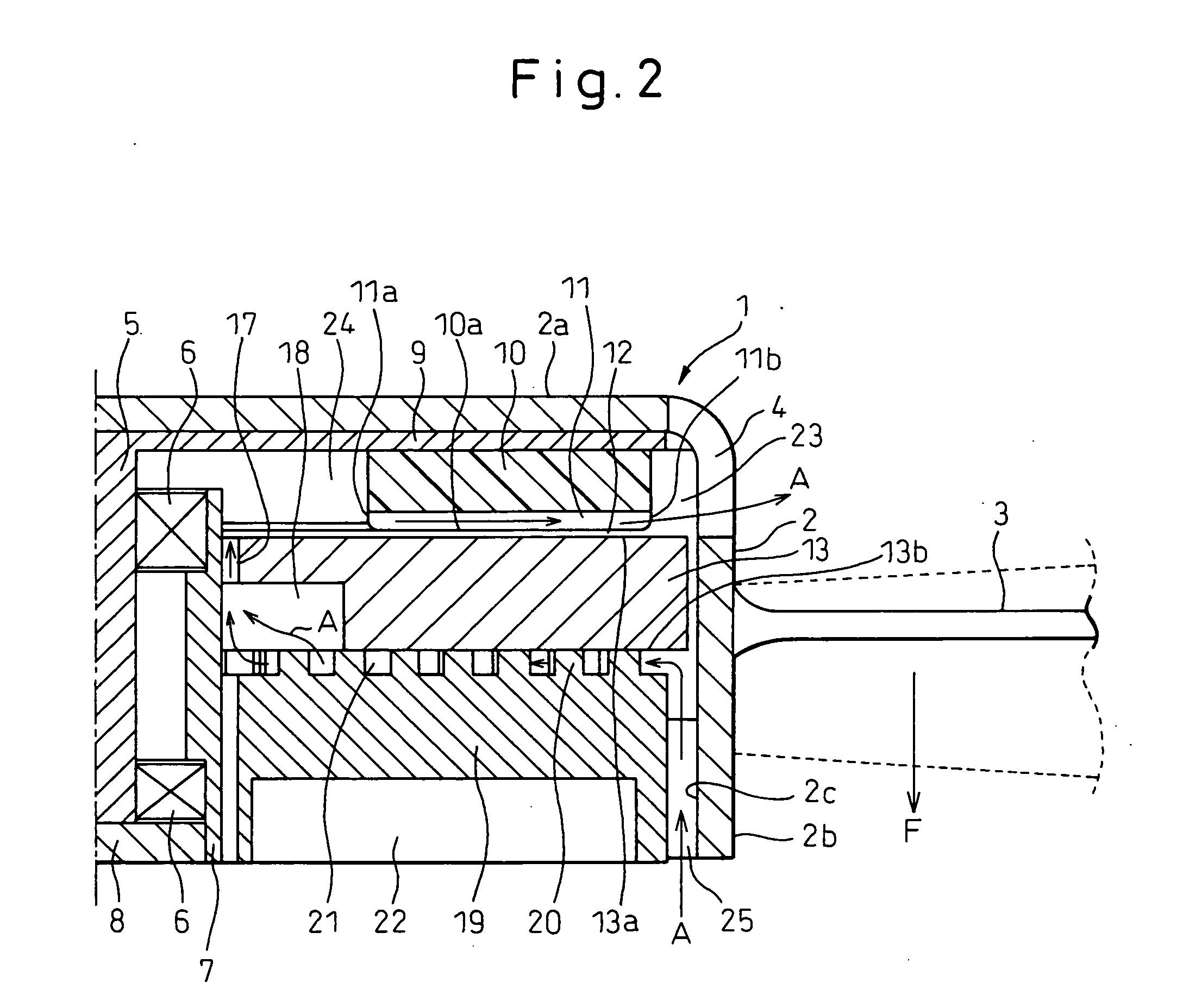 Compact and efficiently cooled fan motor