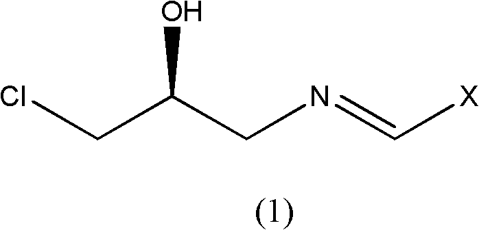 Intermediate for preparing linezolid and preparation method thereof